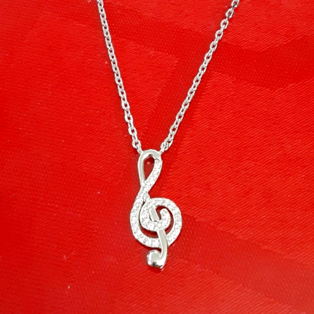 Necklace Music Note pendant - Picture 3 of 3